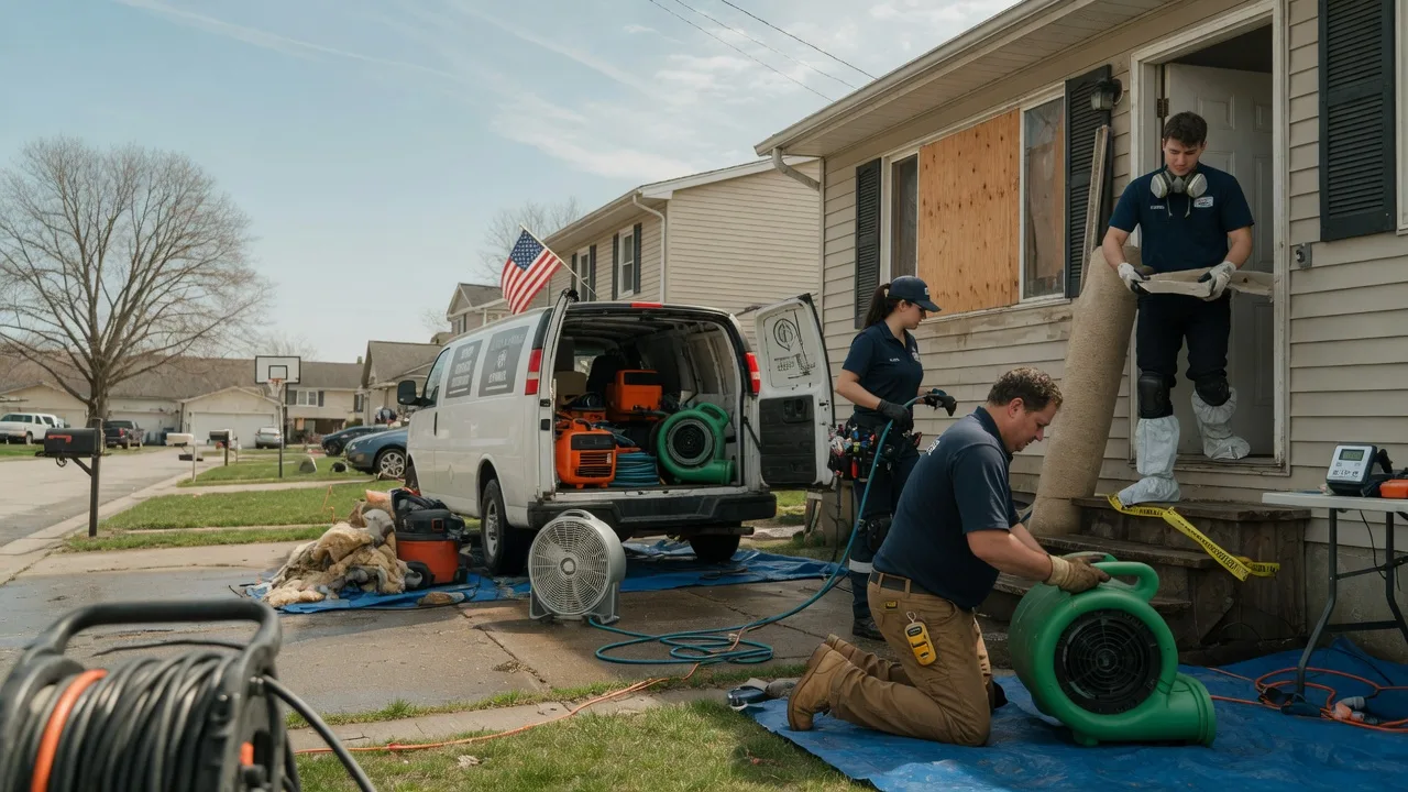 Water Damage Restoration in Alexis, IL near me